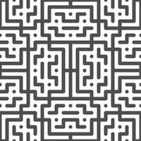 Abstract seamless geometric shape lines pattern 10 vector