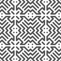 Abstract seamless geometric shape lines pattern vector