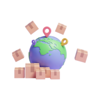 3d online delivery service tracking your location point or tracking your pin location for delivery png