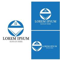 Property and Construction Logo design vector