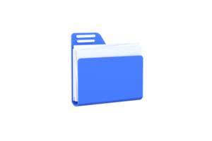 Folder icon. Open folder icon. Folder with documents png