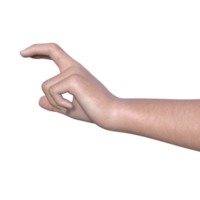 hands pose gesture 3d rendering png