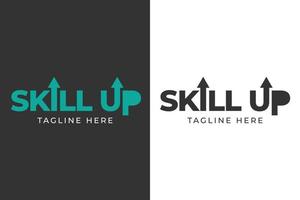 logo skill up education template design