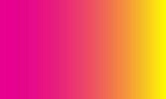 gradient pink and yellow. abstract, colors, simple, cheerful and clean style. suitable for copy space, wallpaper, background, banner, flyer or decor vector