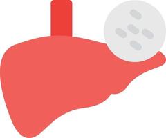 liver vector illustration on a background.Premium quality symbols.vector icons for concept and graphic design.