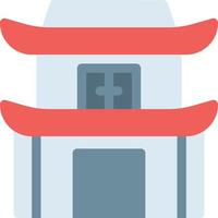 monastery vector illustration on a background.Premium quality symbols.vector icons for concept and graphic design.