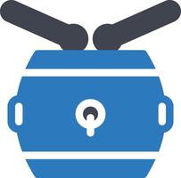 drum vector illustration on a background.Premium quality symbols.vector icons for concept and graphic design.