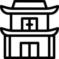 monastery vector illustration on a background.Premium quality symbols.vector icons for concept and graphic design.