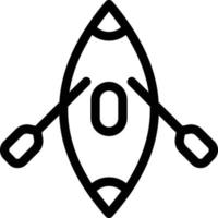 canoe vector illustration on a background.Premium quality symbols.vector icons for concept and graphic design.