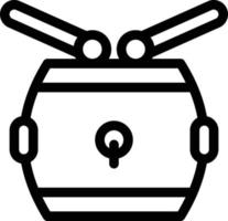 drum vector illustration on a background.Premium quality symbols.vector icons for concept and graphic design.