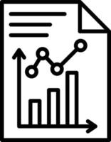 Bar Chart  Icon vector