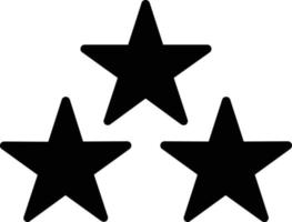 Stars Glyph Icon vector