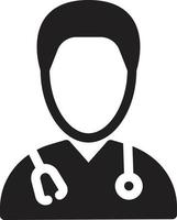 doctor vector illustration on a background.Premium quality symbols.vector icons for concept and graphic design.