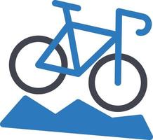 ilustración vectorial de ciclismo en un fondo. símbolos de calidad premium. iconos vectoriales para concepto y diseño gráfico. vector