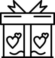 Gift Box Icon vector