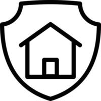 home shield vector illustration on a background.Premium quality symbols.vector icons for concept and graphic design.