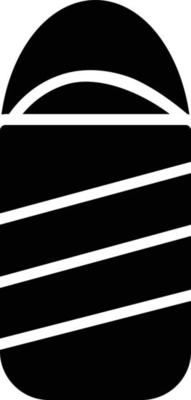 Sleeping Bag Glyph Icon