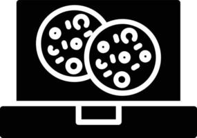 Cookies Glyph Icon vector
