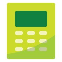 Calculator, Flat Style Icon Business and Finance vector