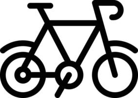 ilustración de vector de bicicleta en un fondo. símbolos de calidad premium. iconos vectoriales para concepto y diseño gráfico.