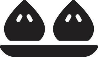 dumpling vector illustration on a background.Premium quality symbols.vector icons for concept and graphic design.