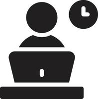 office time vector illustration on a background.Premium quality symbols.vector icons for concept and graphic design.