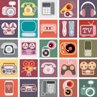 Home Electronics vector illustration