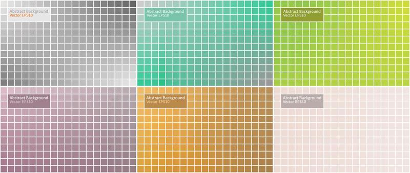 Set of Six Abstract Backgrounds