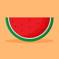 red water melon illustrator vector