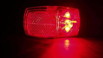 flashing red strobe light video