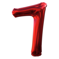 3d balloon letters and numbers png