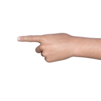 mãos posam gesto renderização em 3d png