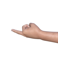 hands pose gesture 3d rendering png