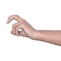 hands pose gesture 3d rendering png