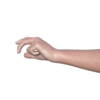 hands pose gesture 3d rendering png