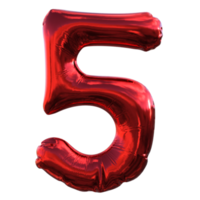 3d balloon letters and numbers png