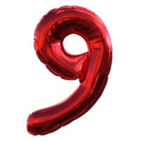 3d balloon letters and numbers png