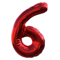 3d balloon letters and numbers png