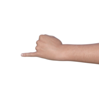 hands pose gesture 3d rendering png