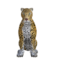 modelo de ilustração de pose 3d jaguar png