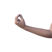 hands pose gesture 3d rendering png