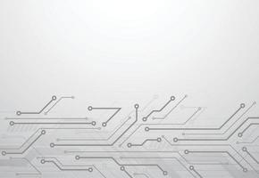 Abstract digital background with technology circuit board texture. Electronic motherboard illustration. Communication and engineering concept. Vector illustration