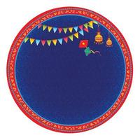 fondo de patrón colorido del festival, especialmente año nuevo bangla, pohela boishakh, plantilla de venta del festival con fondo abstracto - diseño alpona de plantilla de gran venta vector