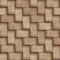 3D Realistic woven bamboo herringbone rendered texture seamless background image photo