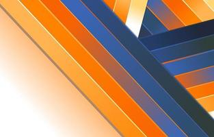 Blue Orange Tone with Diagonal Lines Background vector