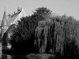 old castle in the german muensterland photo