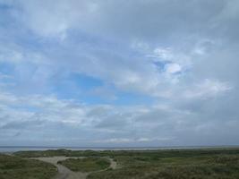 la isla de borkum en el mar del norte foto