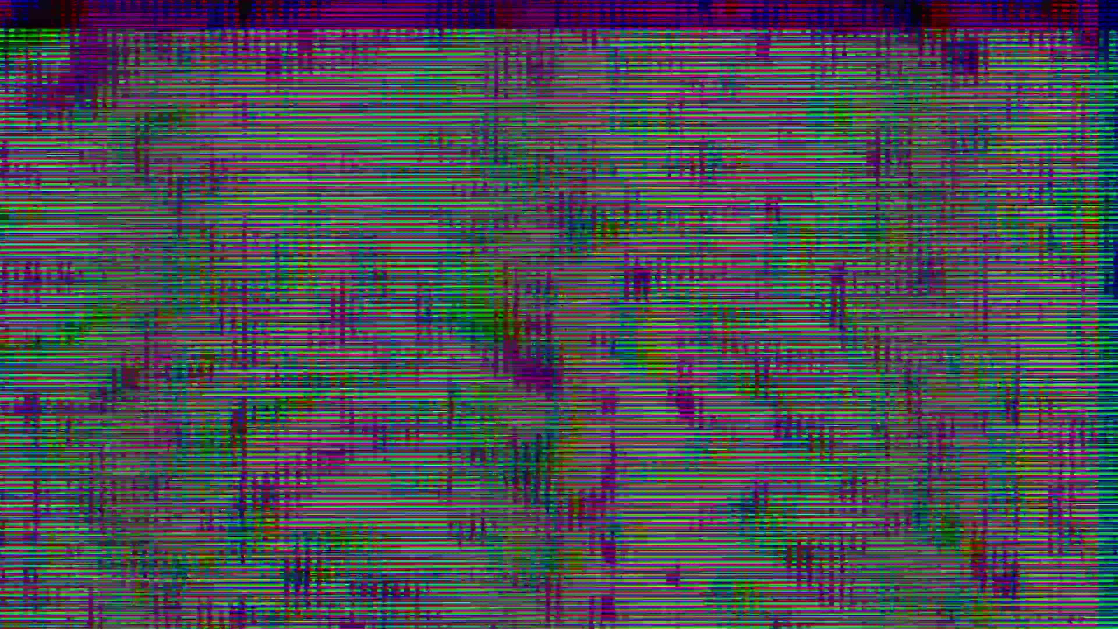Glitch noise static television VFX pack. Visual video effects stripes