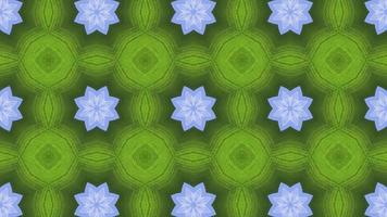 Abstract Motion Kaleidoscope with geometric pattern. Kaleidoscope Mandala Abstract Background. Beautiful Bright Ornament Motion Graphics Background video