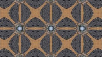 Abstract Motion Kaleidoscope with geometric pattern. Kaleidoscope Mandala Abstract Background. Beautiful Bright Ornament Motion Graphics Background video